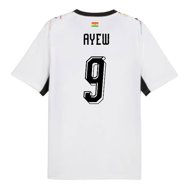 2026-2027 Ghana Home Shirt (Ayew 9)-SoccerKits Hub | Buy Soccer Jerseys Online